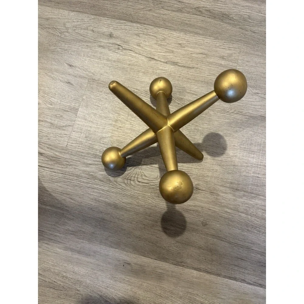 Bronze Finish Cast Iron Jack Jax 6” MCM Style Decor